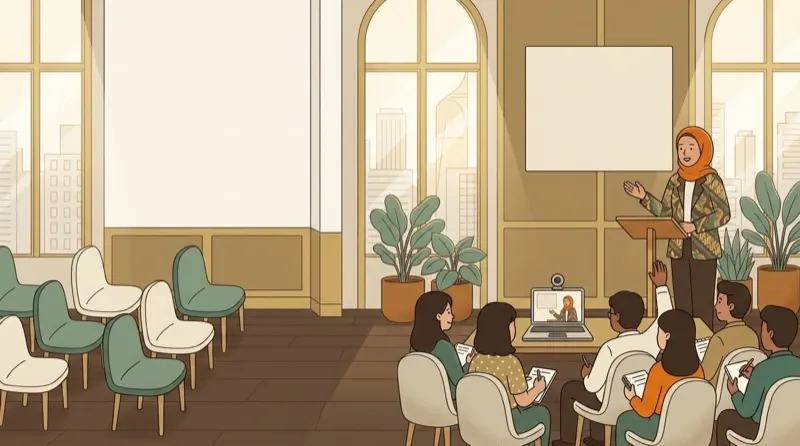 Ilustrasi seminar